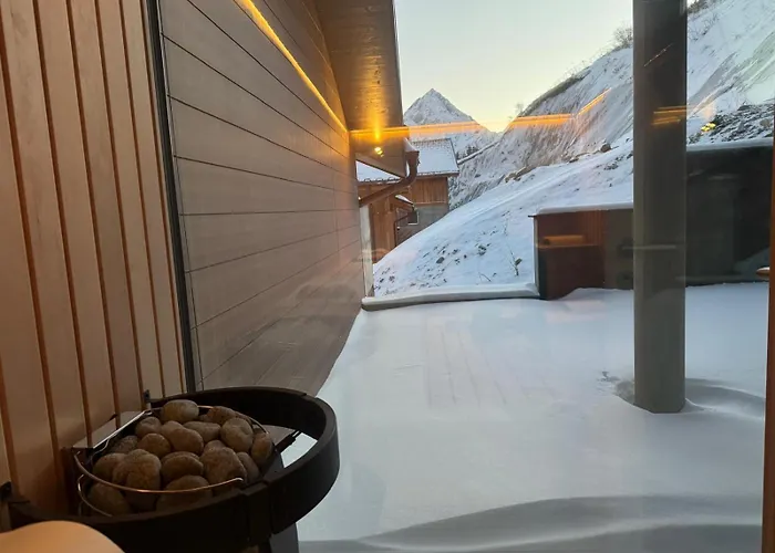 Horizon Blanc - Vue Exceptionnelle -sauna Extérieur -5 étoiles Les Deux Alpes