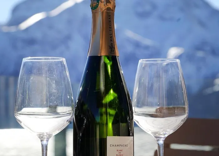 Horizon Blanc - Vue Exceptionnelle -sauna Extérieur -5 étoiles Les Deux Alpes