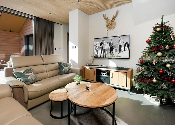 Chalet Horizon Blanc - Vue Exceptionnelle -sauna Extérieur -5 étoiles Les Deux Alpes