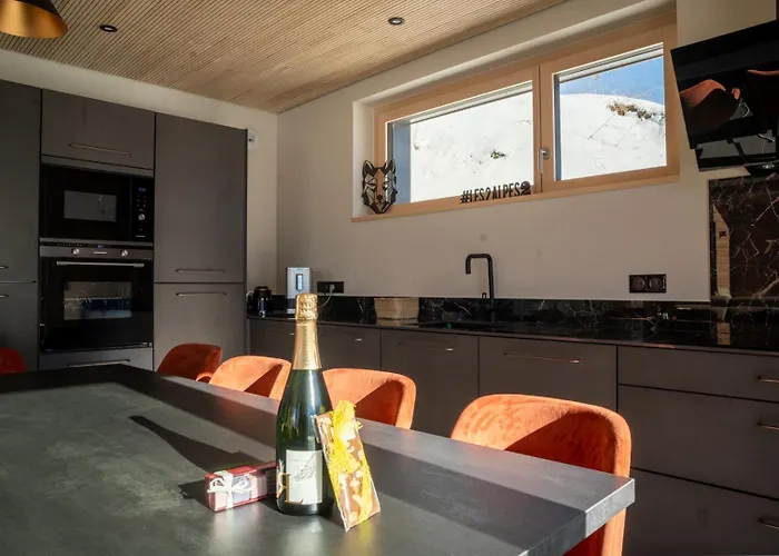 Horizon Blanc - Vue Exceptionnelle -sauna Extérieur -5 étoiles Chalet