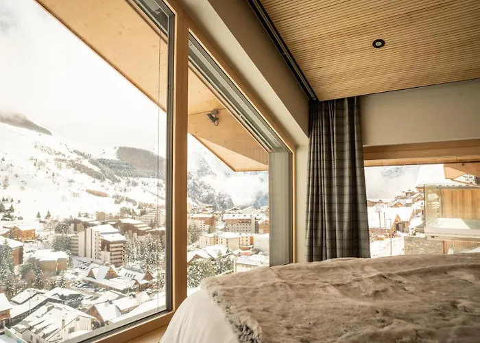 Chalet Horizon Blanc - Vue Exceptionnelle -sauna Extérieur -5 étoiles *