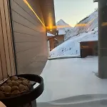 Horizon Blanc - Vue Exceptionnelle Loup Blanc -sauna Exterieur Ours Des Glaces -5 Etoiles Les Deux Alpes