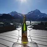 Chalet Horizon Blanc - Vue Exceptionnelle Loup Blanc -sauna Exterieur Ours Des Glaces -5 Etoiles