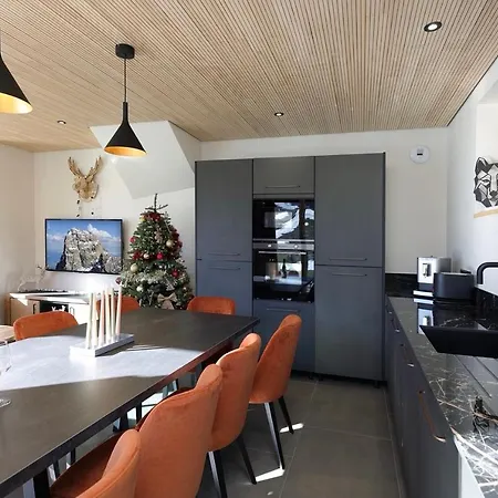 Domek alpejski Horizon Blanc - Vue Exceptionnelle -sauna Exterieur -5 Etoiles