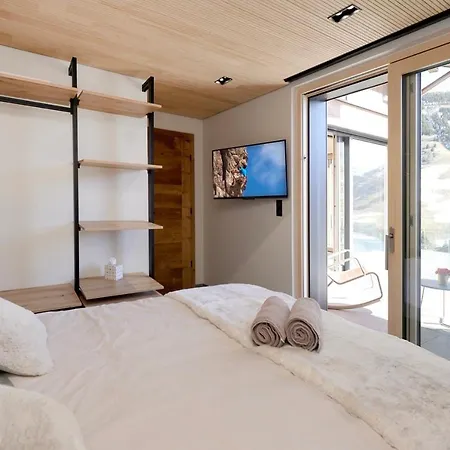 Horizon Blanc - Vue Exceptionnelle -sauna Exterieur -5 Etoiles Domek alpejski