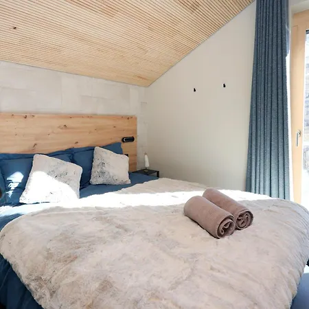 Domek alpejski Horizon Blanc - Vue Exceptionnelle -sauna Exterieur -5 Etoiles *