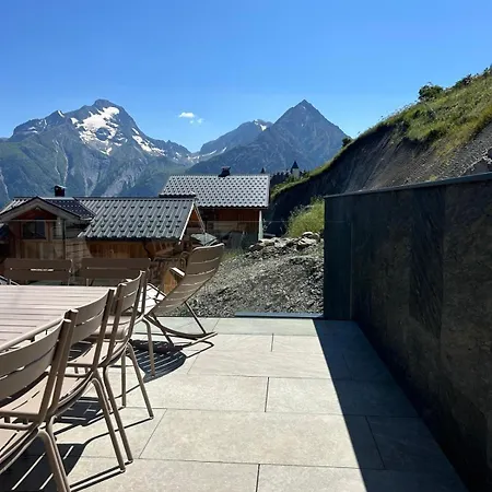 Domek alpejski Horizon Blanc - Vue Exceptionnelle -sauna Exterieur -5 Etoiles