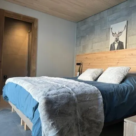 Domek alpejski Horizon Blanc - Vue Exceptionnelle -sauna Exterieur -5 Etoiles