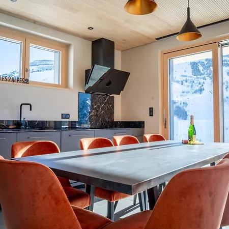 Horizon Blanc - Vue Exceptionnelle -sauna Exterieur -5 Etoiles Chalet Les Deux Alpes