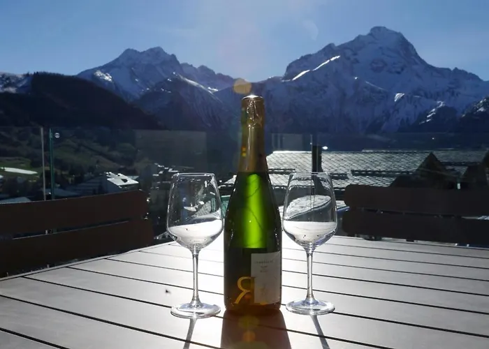 Domek alpejski Horizon Blanc - Vue Exceptionnelle Loup Blanc -sauna Exterieur Ours Des Glaces -5 Etoiles