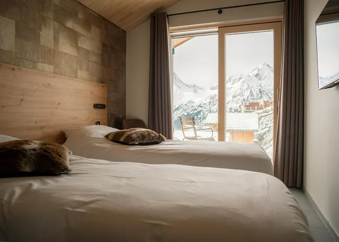 Horizon Blanc - Vue Exceptionnelle Loup Blanc -sauna Exterieur Ours Des Glaces -5 Etoiles *